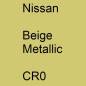 Preview: Nissan, Beige Metallic, CR0.